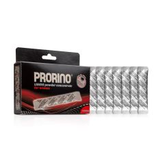 Возбуждающий порошок для женщин HOT ERO PRORINO black line libido 7 стиков по 5 гр