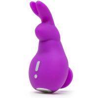 Клиторальный вибратор для стимуляции фиолетового цвета Foxshow Happy Rabbit