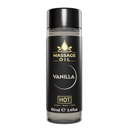 Масажна олія з ароматом ванілі HOT Massage Oil 100 мл