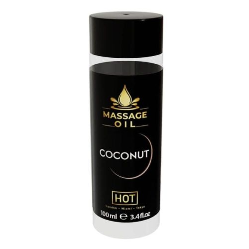 Массажное масло с ароматом кокоса HOT Massage Oil 100 мл
