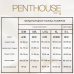 Эротический халат с атласным поясом SWEET RETREAT цвет: черный размеры: S-L Penthouse