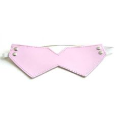 Розовая маска на глаза для БДСМ