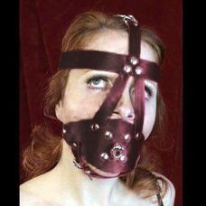 Мягкий резиновый намордник на рот для БДСМ