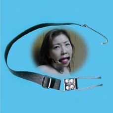 Кляп-гак для рота чорний