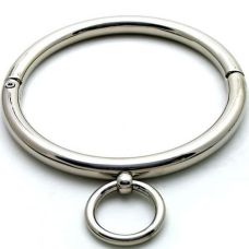 Металевий нашийник з кільцем для БДСМ