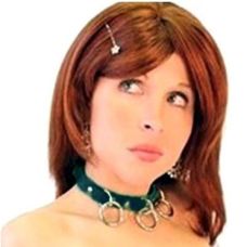 Нашийник чорний з металевими кільцями для БДСМ-ігор