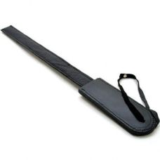 Черный кожаный стек для БДСМ