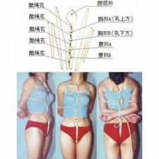 Канатный костюм для БДСМ-фиксации