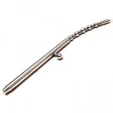 Уретральный стальной стимулятор из двух частей для БДСМ