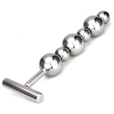 Анальний стимулятор кульки зі сталі