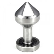 Анальная пробка стальная большая