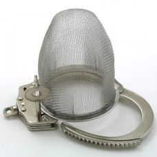 Пояс верности для мужчин из нержавеющей стали серебристого цвета Bdsm4u Spider Web 