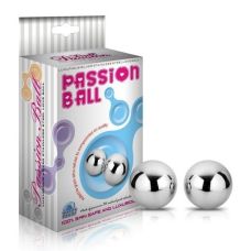 Металлические вагинальные шарики Lovetoy Passion Dual Balls