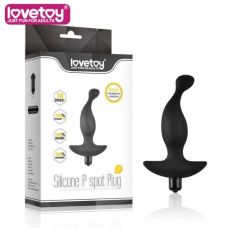 Анальний вібратор водонепроникний чорний Lovetoy