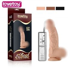 Вібратор реалічний на присоску тілесний Lovetoy