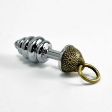 Металлическая анальная пробка Lovetoy