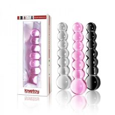 Фаллоимитатор стеклянный для вагинальной и анальной стимуляции Lovetoy