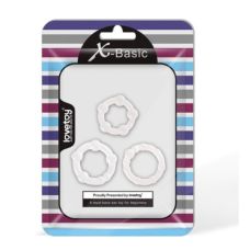 Эрекционные силиконовые кольца на пенис Lovetoy прозрачные