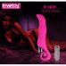 Вагинальный вибратор со стимуляцией точки G розовый Lovetoy Shocking Series 