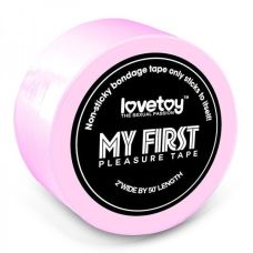 Скотч для фиксации в сексе Lovetoy розовый