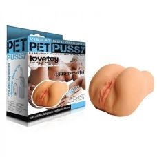 Мастурбатор реалістичний Вагіна Lovetoy Pet pussy тілесний