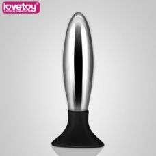 Анальная втулка металлическая Lovetoy Bobby