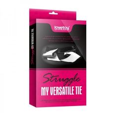 Фиксирующие ленты черные для секса БДСМ Lovetoy