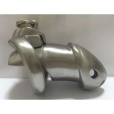 Сталевий пояс вірності на член для БДСМ розмір L