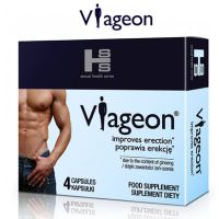 Капсулы для улучшения потенции и эрекции Shs Viageon 4штуки