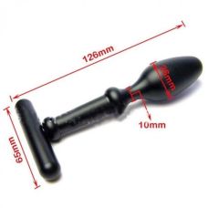 Анальная втулка стальная черная IXI46800