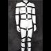 Бондаж для зв'язування ременями все тіло чорний Шкіряний Bdsm4u