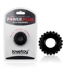 Ерекційне кільце для пеніса Lovetoy Power Plus чорне
