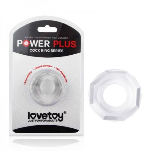 Эрекционное кольцо на пенис Lovetoy Power Plus без вибрации