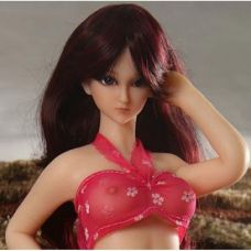 Мини секс кукла реалистичная силиконовая SANHUI Mini-size 65cm Linda #3