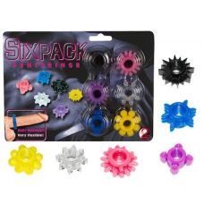 Набір з ерекційних кілець різної форми Orion Sixpack Penisringe