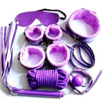 Набор для БДСМ-фиксации фиолетовый