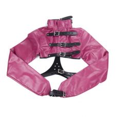 Бондажна сорочка з фіксацією рук рожева Bdsm4u