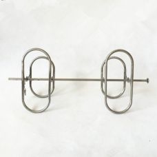 Фиксация рук в локте стольной Bdsm4u Unisex Stainless Steel Elbow Fixed Handcuffs
