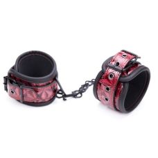 Наручники червоні зі штучної шкіри Bdsm4u