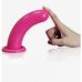Фалоімітатор силіконовий Рожевий на присоску LOVETOY