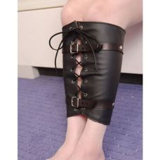 Шкіряний корсет для зв'язування ніг один до одного Bdsm4u