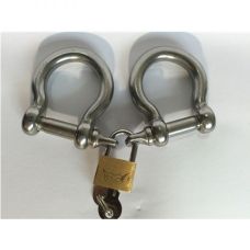 Фиксатор на половой член из нержавеющей стали с замком