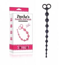 Анальная цепочка Lovetoy PSYCHE черная