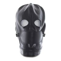 БДСМ-маска на лицо черная