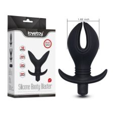 Стимулятор простати силіконовий lovetoy чорний