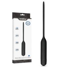 Силиконовый уретральный стимулятор Lovetoy черный