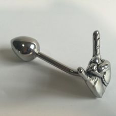 Анальная пробка металлическая Respect