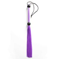 Резиновая плеть фиолетовая для БДСМ