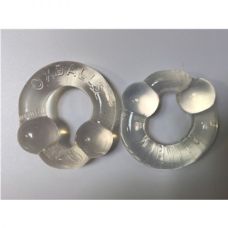 Ерекційні кільця для пеніса прозорого кольору Bdsm4u OXBALLS