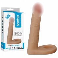 Насадка на член з подвійним проникненням Lovetoy тілесний